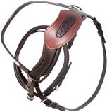 Kavalkade Open horse riding headset with bridge Cre8 Malou bruin/bruin