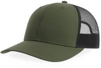 Atlantis Headwear Bryce Cap AT106 - OLIVE/BLACK - One size
