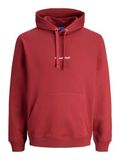Jack & Jones Trui Jornorrebro Emb Sweat Hood Noos 12282861 Tibetan Red Mannen Maat - S