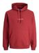 Jack & Jones Trui Jornorrebro Emb Sweat Hood Noos 12282861 Tibetan Red Mannen Maat - S