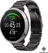 Strap-it Bracelet de montre intelligent en acier - Noir - Convient pour Polar Unite