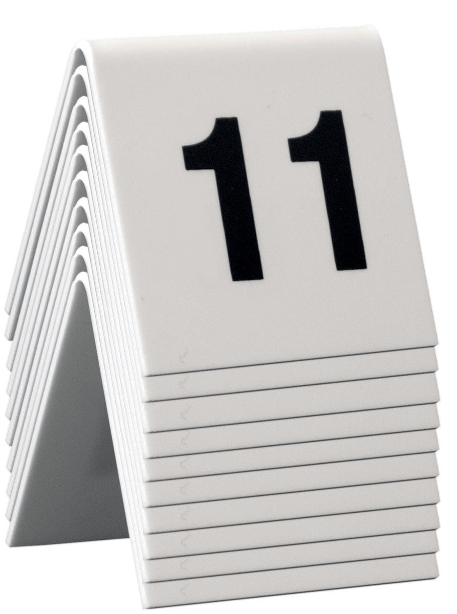 Securit Tafelnummer Set 11-20