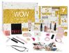 Merkloos Makeup Adventskalender 2025, Kerstmis 24 dagen aftelkalender Make-up cadeauset, Kerstmis individuele geschenkdoos Kalender voor vrouwen Complete set (A)