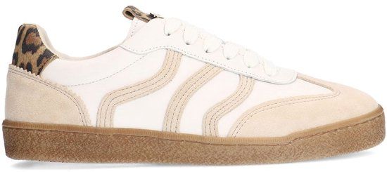 No Stress - Dames - Witte leren sneakers - Maat 37