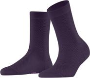 FALKE Fable Estate eenkleurig wol sokken dames rood - maat 39-42