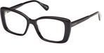 Max&co MO5132 001 noir brillant 51/15/140 femme montures de lunettes