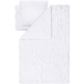 LIVARNO® Housse de couette réversible ajustée en satin microfibre, 240 x 220 cm. (blanc)