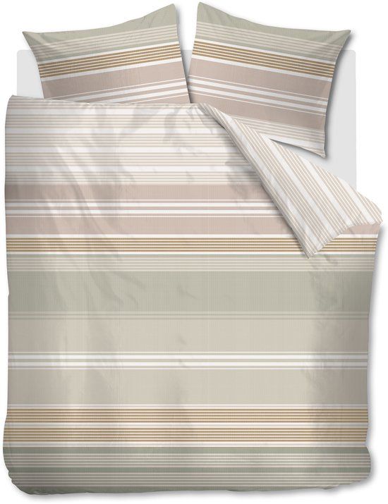 Ariadne at Home Mellow dekbedovertrek Lits-Jumeaux 240 x 200/220 cm Terra