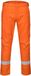 Portwest FR66 Bizflame Ultra Broek, Oranje, Normaal, Grootte 41