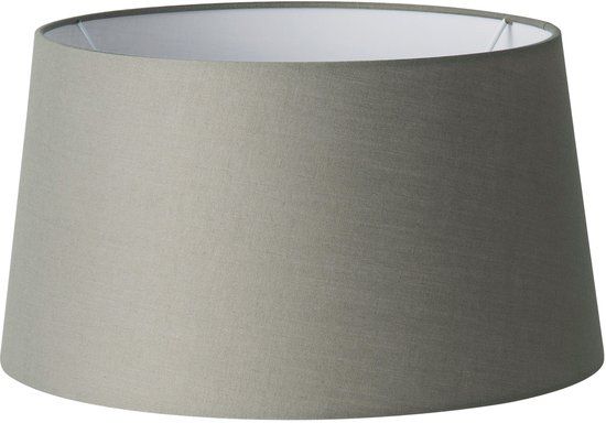Home Sweet Home Stoffen Lampenkap Conisch Drak Grey 35 x 30 x 19 cm E27