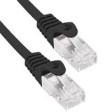 Phasak PHK 1701 câble réseau Noir 1 m Cat6 U/UTP (UTP) Rond