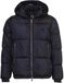 Armani Exchange Hooded Zip-Up Jacket with Front Pockets - Blue