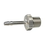 RIEGLER Schroefslangaansluiting, R 1/4 a., f. slang LW 10 mm, SW 17, messing niet