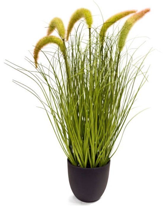Oosterik Home Pluimgras geel H 50 cm kunstplant
