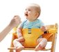 Siège enfant rehausseur siège de table - Pliable - Avec ceinture de sécurité - Bleu - Pour la route et à table
