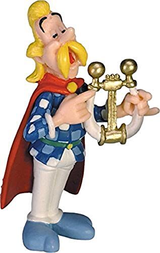 Plastoy SAS PLA60548 "Asterix figuur Troubadix Mit Leier" speelgoed