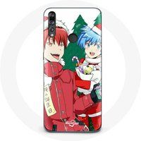 Maniacase Hoesje voor Huawei P30 Lite Karma en Nagisa Assassination Classroom Anime Kerstdag Maniacase