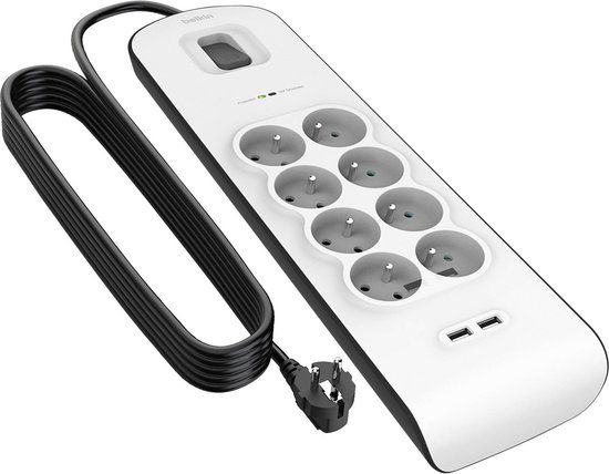 Belkin BSV804ca2M - Stekkerdoos