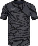 Jako Animal Shirt Korte Mouw Kinderen - Antraciet / Zwart / Wit