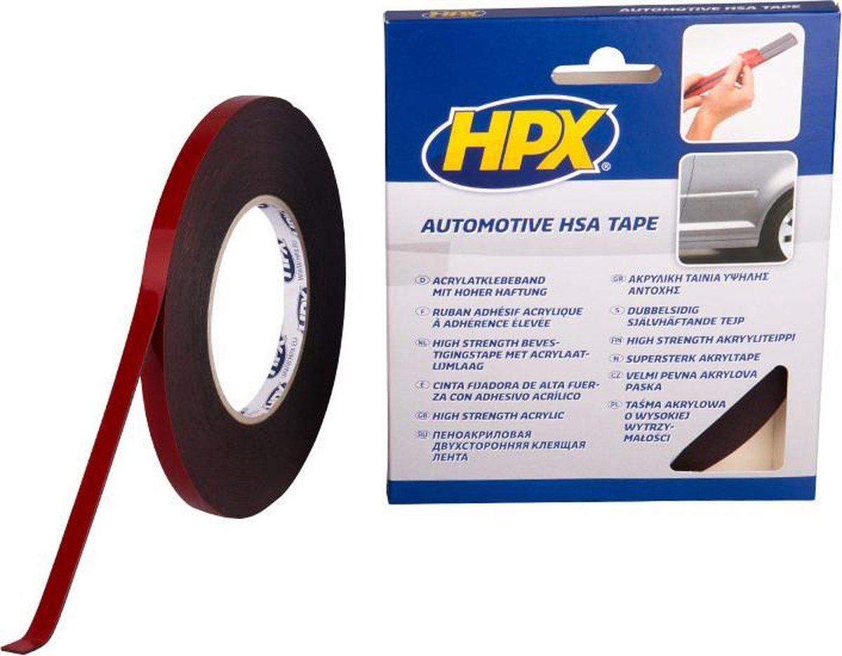 HPX HSA universeel Dubbel Zijdige Acryltape - 8711347114269