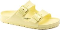 Birkenstock Arizona Eva Sandalen Popcorn - Geel - Dames - Maat 35