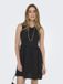 ONLY ONLSUMMER S/L O-NECK DRESS JRS XXS Zwart