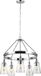 Feiss LED Kroonluchter | 5X E27 Max 60W | Dimbaar | Chrome