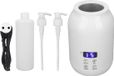 Shenzhen Haorui Industrial Technology Co., Ltd. Chauffe-huile de massage avec écran numérique pour le chauffage électrique des bouteilles de lotion - Comprend une crème essentielle de gel lubrifiant - Idéal pour la maison et le salon - Distributeur de deux bouteilles d'huile.