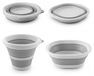 Seau et Bassine pliants de 5 litres pour camping