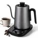 Bouilloire col de cygne, 0,8 litre, acier inoxydable, Sans BPA