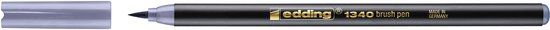 edding Brushpen 1340 Zilvergrijs | 10 Stuks