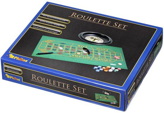 Philos Roulette - Roulettestel met Kunststoff-Teller 30cm - Standaard editie