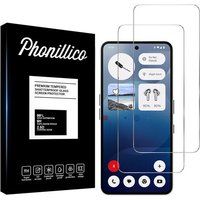 Phonillico® Gehard glas voor niets Telefoon 3a [Pack 2]