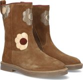 Pinocchio P1060 Laarzen - Suède - Meisjes - Camel - Maat 27
