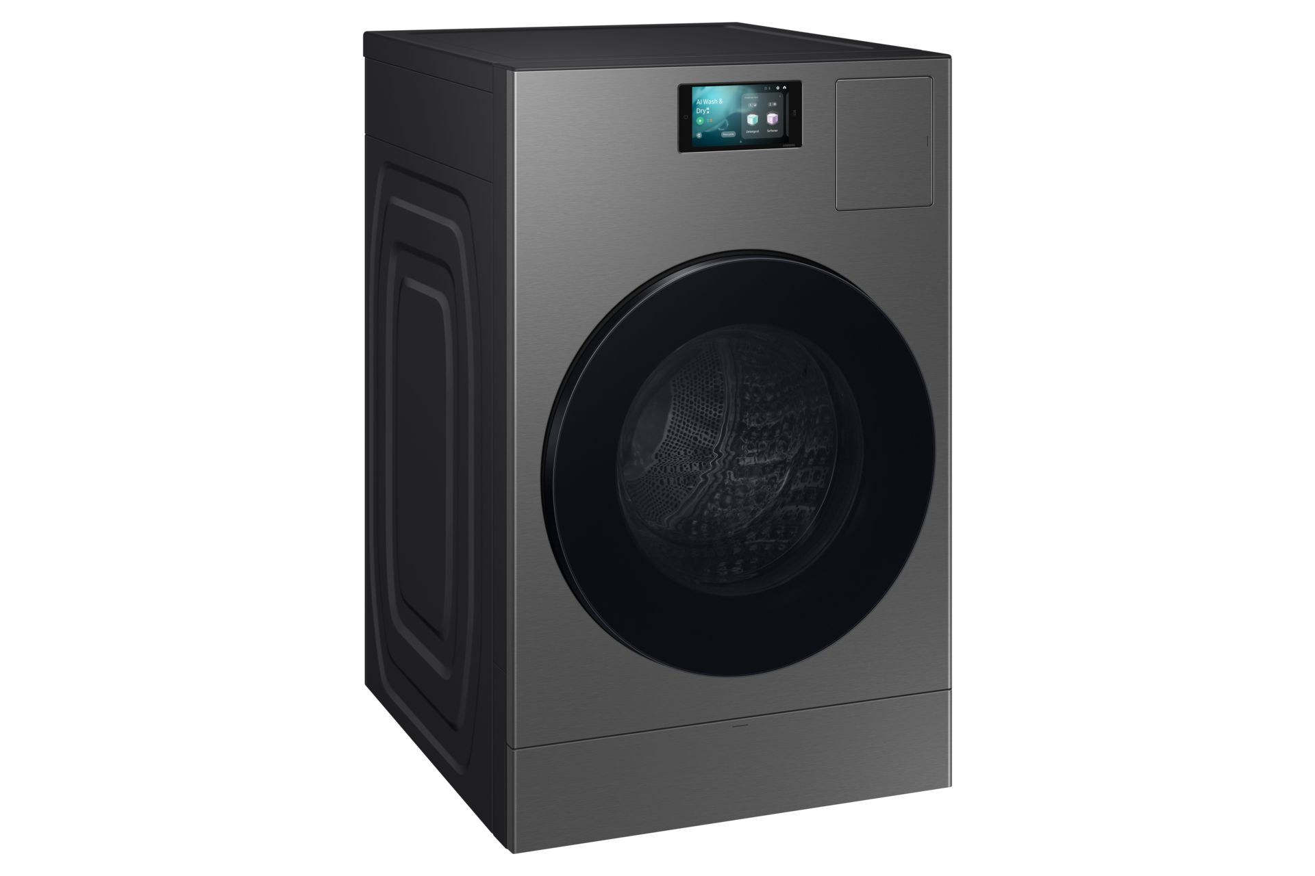 Samsung WD18DB8995BZ Was-droogcombinatie Vrijstaand Roestvrijstaal A