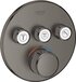 GROHE Grohtherm SmartControl Thermostatische Douchekraan - Inbouw - Hard graphite geborsteld