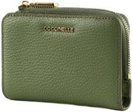 COCCINELLE Metallic Soft Wallet Greenery mintgroen
