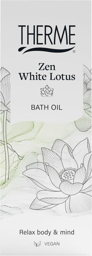Therme Zen White Lotus Bath Oil 100ml