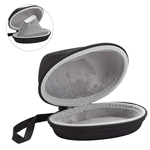 ASHATA harde Eva-draagtas voor Logitech MX Vertical Mouse, draagbare opbergtas reisbeschermhoes voor Logitech MX verticale ergonomische muismat, zwart