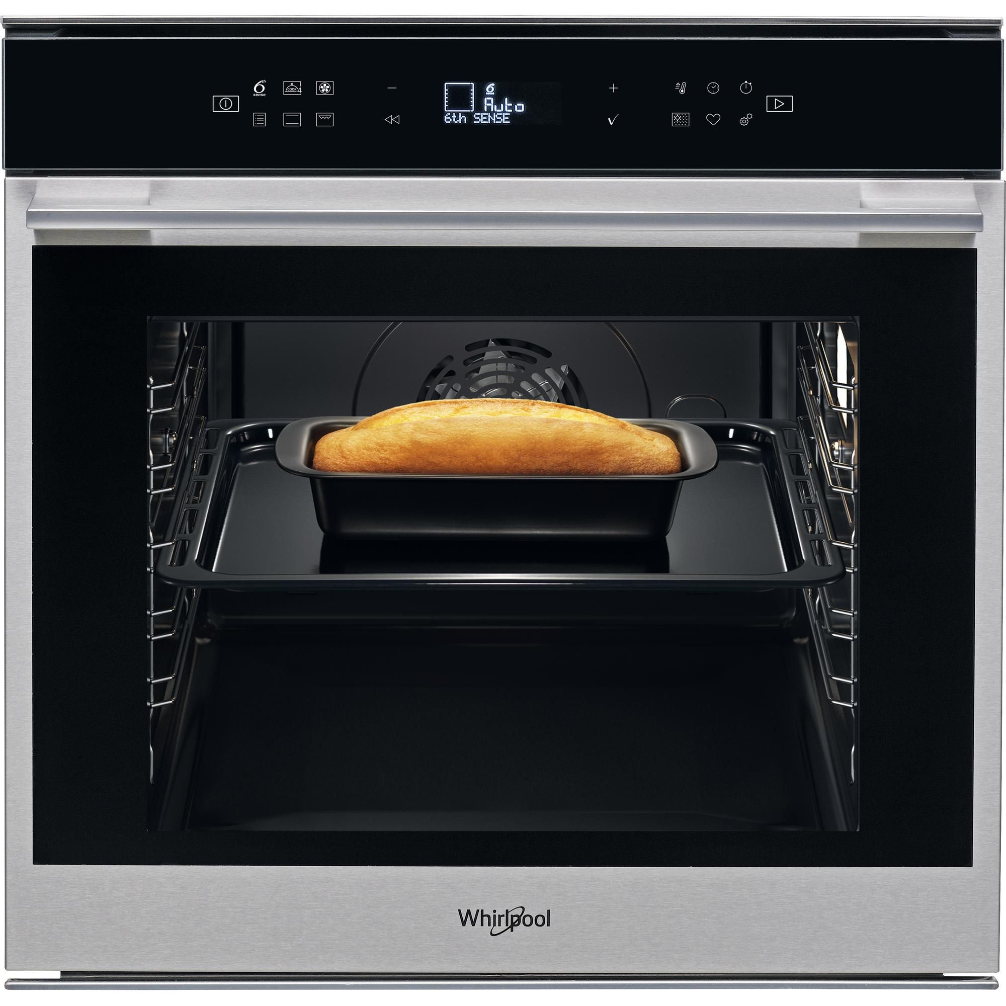 Whirlpool W7 OM4 4S1 P Inbouw Oven | Zwart & RVS