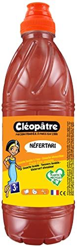 CLEOPATRE Gouache Néfertari Baby - Aarde van Siena - Fles 1 l