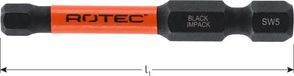 Rotec IMPACT schroefbit HEX, SW6x50 (inbus) (2st.)
