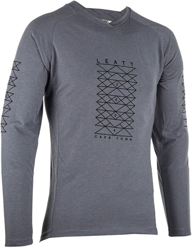Leatt MTB Gravity 2.0 LS Jersey Men - Grijs - 6009554020452