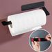 Dekazia Porte-rouleau de cuisine Noir Mat