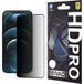 Lito Film de protection écran Privacy Lito HD Pro pour Apple iPhone 12 Pro Max, Verre trempé, Collage intégral