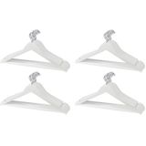 Icecat Cintre - 20x - bois - blanc - 45 cm - set de cintres
