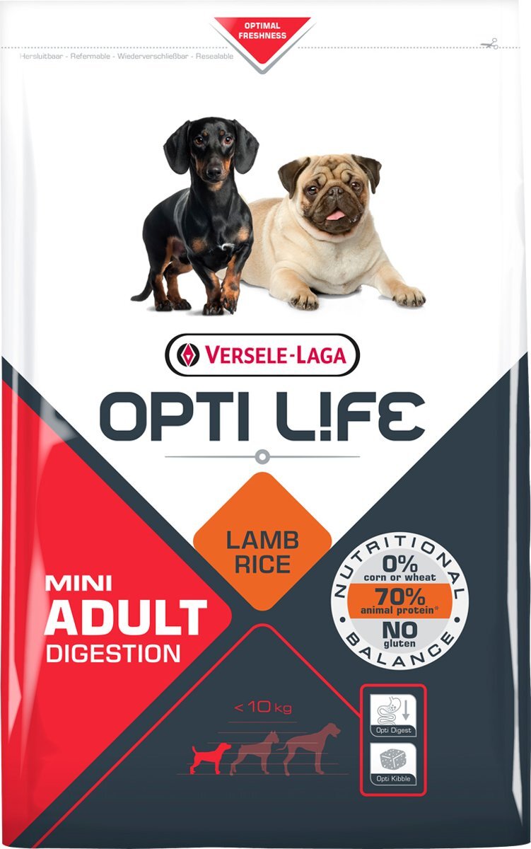 VERSELE-LAGA Opti Life Adult Digestion Mini 2,5 kg