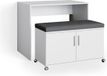 Vicco Flona Table de bureau – 93.2 cm Blanc