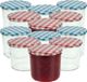 Cosy&Trendy Weckpotten / inmaakpotten - Rood - 12 stuks - 230 ml - Glas - Met draaideksel