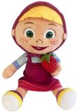 Masha en de Beer Topknuffels.nl Masha en de Beer Aardbei Pluche Knuffel 32 cm
